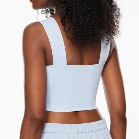 DYNAMITE Lota Sculpt Square Neck Tank Top - Picture 3 of 6